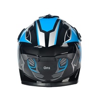 Casque de moto tout-terrain ABS de style nouveau pour hommes et femmes, respirant, certifié DOT, idéal pour le VTT, le rallye et le karting