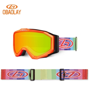 Lunettes de sport pour enfants ODM, anti-buée, UV400, pour le <span class=keywords><strong>ski</strong></span>, pour éviter la surdité neigeuse, lunettes de snowboard pour enfants - Product Image 2