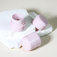 Conception mignonne personnalisée 6g vide gelée blush bâton Tube fond remplissage rond petit déodorant bâton bouteille Contour bâton conteneur