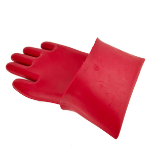 Gants de sécurité en latex de caoutchouc isolant noir/rouge haute tension 00/0/1/2/3/4 à usage général antistatique durable longueur 410mm - Product Image 6