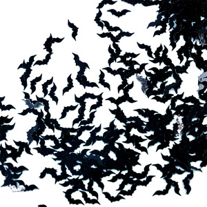 Paillettes Épaisses en Forme de Chauve-Souris en Vrac pour Décorations Festives d'Halloween, de Noël et Créations Artisanales Scintillantes - Product Image 3