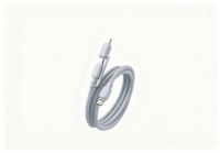 Kabel Pengisian Cepat 240W 2 in 1 Dual Head Grosir, Kabel Quick Charge Tipe C Kecil untuk Ponsel