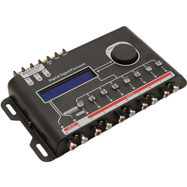 High End 8 Channel Car DSP Amplifier  Digital Signal Processor With Parametric Equalizer For  Car Sound System