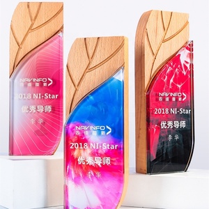 Trophée en verre en forme d'étoile d'oiseau, cristal de sublimation, de Chine, pour la récompense des gagnants, Torch Mountain Shield, personnalisé - Product Image 5