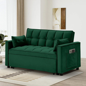 Canapé-lit double moderne Canapé-lit pliant Futon Canapé-lit convertible pour le salon Canapé-lit coulissant Canapé-lit pliant - Product Image 5