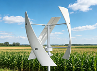 Système énergétique résidentiel personnalisé, générateur éolien et panneaux solaires, système hybride hors réseau avec stockage d'énergie
