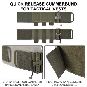 กระเป๋าใส่แม็กกาซีนแบบยุทธวิธี Molle 3 ช่อง ปลดเร็ว สายรัดไนลอน ใช้ได้กับอุปกรณ์ล่าสัตว์ทั่วไป - Product Image 5