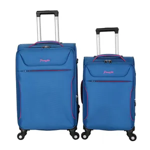 新款旅行手推车行李箱套装便宜行李箱手提袋软尼龙行李箱