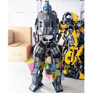 MOQ 1 pieza colores primarios salida de fábrica Robot disfraz adulto LED Robot disfraz rendimiento usable Robot luz eléctrica <span class=keywords><strong>hombre</strong></span> - Product Image 3