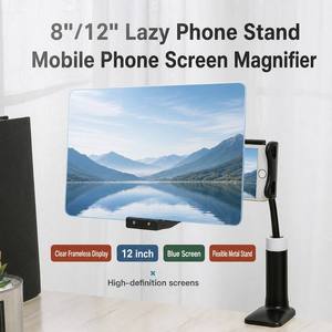 8-inch Smartphone Screen Magnifier 2~4x Magnification Anti-blue Light <b>Phone</b> <b>Stand</b> Includedperfect for Movies Games Gifts for - Product Image 1