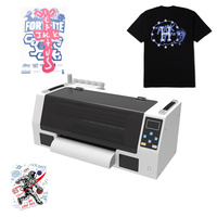 Imprimante DTF numérique automatique A3 pour l'impression textile, largeur 33 cm, film PET et T-shirt, tête d'impression XP600