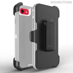 2 en 1 desmontable antideslizante anticaída a prueba de golpes abrazadera trasera Clip teléfono caso para <span class=keywords><strong>Iphone</strong></span> 11 12 13 14 15 pro Max <span class=keywords><strong>se</strong></span> <span class=keywords><strong>2020</strong></span> - Product Image 6