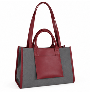 Wholesale Custom Logo Ladies Canvas Tote <b>Bag</b> Fashion England Style Large Capacity <b>Handbag</b> <b>Travel</b> Business Essential Accessory - Product Image 6