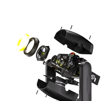 SHEHDS 300W 3 en 1 Beam & Spot & Wash Light Gobo Beam Shaking Head Led Dj Stage Light para Dj Laser Disco Party Light