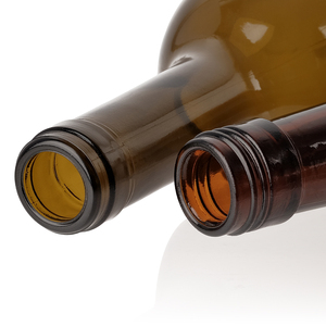 Bouteille en verre personnalisée directement <span class=keywords><strong>de</strong></span> l'usine, <span class=keywords><strong>vin</strong></span> avec bouchon, spiritueux, brandy, tequila, transparent, vert foncé, 500 ml, 750 ml, 1 L, différentes tailles - Product Image 5