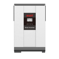 Onduleur solaire doit hybride sur réseau 5kw 4kw 3kw avec contrôleur de Charge solaire MPPT fabricants