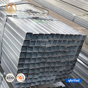 30x30mm 40x40mm 80x80mm 120x120mm S235 s275jr S355 mạ kẽm Z100 ống vuông mạ kẽm ống thép vuông - Product Image 5