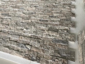 แผงบัญชีใบหน้าแยก Travertine เงินสําหรับผนังเตาผิงตกแต่งบ้านหรูหราออกแบบขนาดที่กําหนดเองขายส่ง - Product Image 5