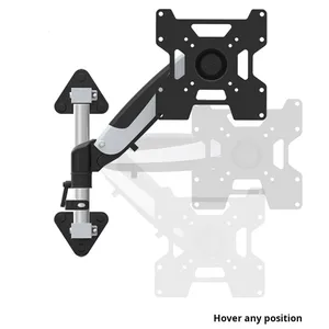 <strong>43</strong> <strong>Inch</strong> Aluminum Alloy Wall-Mounted <strong>TV</strong> <strong>Bracket</strong> Adjustable Rotating Universal Stand Monitor 15 Tilt GST111W-300 11-15kg Loading - Product Image 3