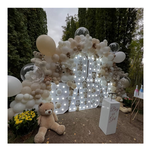 <span class=keywords><strong>Lettere</strong></span> Giganti in Acrilico con Luci LED da 4 Piedi per Rivelazione del Sesso del Bambino, Baby Shower, Matrimonio, Numero e Scritte Luminose - Product Image 6