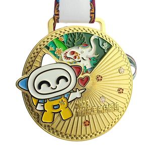 Medalla Deportiva <span class=keywords><strong>de</strong></span> Metal Personalizada Hecha a Mano, Medalla <span class=keywords><strong>de</strong></span> Aleación <span class=keywords><strong>de</strong></span> Zinc Personalizable para Maratón, Regalos <span class=keywords><strong>de</strong></span> Graduación <span class=keywords><strong>Preescolar</strong></span> - Product Image 1