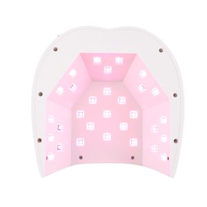 Lampe à ongles double lumière à écran cœur sans fil 98W pour DIY, séchoir professionnel UV LED pour vernis gel, machine de polymérisation pour salon, vente en gros - Product Image 5