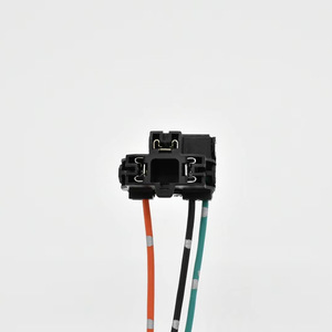 مقبس مصباح منحني <span class=keywords><strong>H4</strong></span> مع قفل لمبة مصباح أمامي قابس 3 أسلاك - Product Image 2