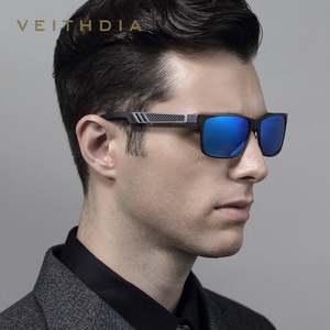 Veithdia Men's Sunglasses Aluminum Magnesium Polarized Blue Lens UV400 Outdoor Driving Fishing Glasses - Product Image 3