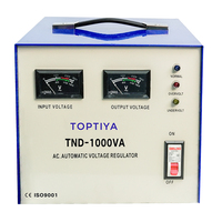 Régulateur de puissance de moteur servo TND-1000VA 220v SVC 1000W 2000W 5000W 1KVA 2KVA 5KVA Stabilisateur de tension automatique AC
