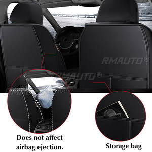 1PC Housse de siège avant de voiture en cuir PU de luxe, coussin protecteur, tapis antidérapant, imperméable pour Lada VESTA pour Ford pour BMW - Product Image 5