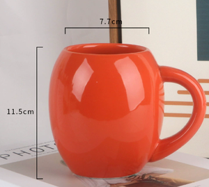 Taza de café de cerámica redonda con opción de logotipo personalizado Ideal para bebidas calientes Oficina Uso en el hogar y regalos - Product Image 2