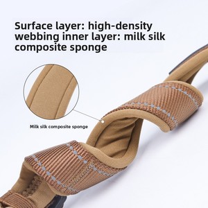 Adjustable Breakaway Nylon Modern Eco-Friendly <strong>Dog</strong> <strong>Collar</strong> Reflective Solid <strong>Color</strong> Large <strong>Dogs</strong> Anti-Pull Walking Leash Attachment - Product Image 4
