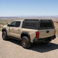 Auvent en aluminium sur mesure pour Toyota Tacoma Pickup Truck Cap Camper Shell Hardtop Bed Cap