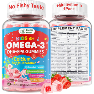 Servizio OEM: Gommose <span class=keywords><strong>Omega</strong></span> 3 ad Alta Concentrazione con Olio di Pesce <span class=keywords><strong>Omega</strong></span>-3, Integratori <span class=keywords><strong>Omega</strong></span> 3 Halal - Product Image 1