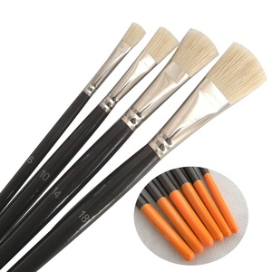 Soies de Porc Cheveux Aquarelle Acrylique Couleur <span class=keywords><strong>Gouache</strong></span> Pinceau Pour <span class=keywords><strong>Peinture</strong></span> À L'huile Pour <span class=keywords><strong>Peinture</strong></span> À L'huile - Product Image 2