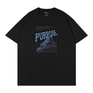 Camiseta Negra y Blanca Talla S 100% Algodón Transpirable Unisex Informal Hecha en China - Product Image 2