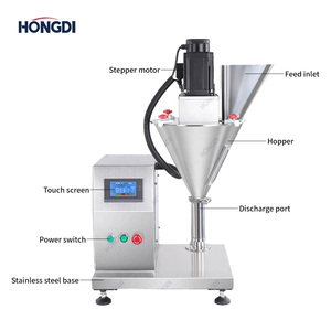 Desktop Electric Semi-Automatic High-Accuracy Powder Packaging Machine for Cocoa Instant Drink Spice Powder Film/<b>Foil</b> Packaging - Product Image 3