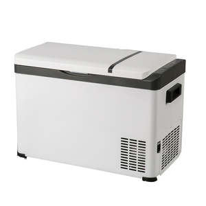 Réfrigérateur et congélateur de voiture à compresseur DC, mini-réfrigérateur électrique 12 volts pour le camping - Product Image 1