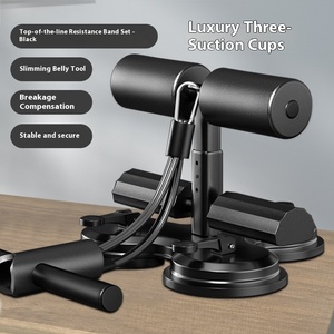 Phổ biến nhất đơn đôi Rod cơ bụng thiết bị đào tạo Sit-up trợ lý hút cup bụng thiết bị tập thể dục - Product Image 6