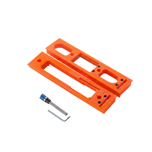 3D Invisible Hinge Grooving Mold 150x25mm Adjustable Door Opening Tool for Mansonry Plastic Material - Product Image 1