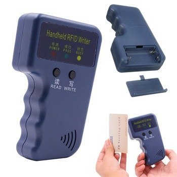 125KHz Rfid Handheld Smart Card Reader Writer Portable EM4305 T5577 Keyfob Cloner Duplicator