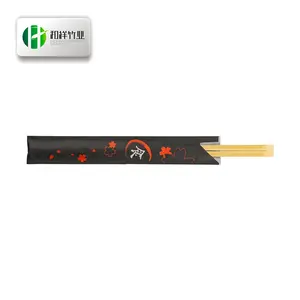 Wholesale China Disposable Bamboo Chopstick Sushi Chopsticks in Paper Packing