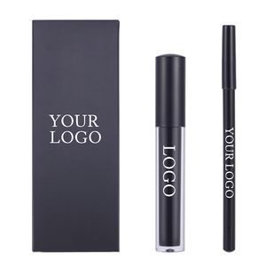 Lippenstift en lipliner set, vegan private label vloeibare <span class=keywords><strong>matte</strong></span> lippenstift met lipliner - Product Image 4