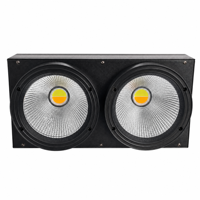 Lampu Sorot Permukaan MOKE Twin COB 3500K Warm White 8CH DMX512 in Out Sound Activated untuk Panggung Pernikahan dan Bar