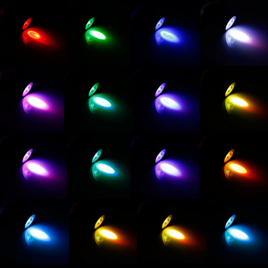 Lampadina <span class=keywords><strong>LED</strong></span> Colorata 3W RGBW <span class=keywords><strong>E27</strong></span> GU10 con Telecomando e Memoria, <span class=keywords><strong>LED</strong></span> GU5.3 - Product Image 3