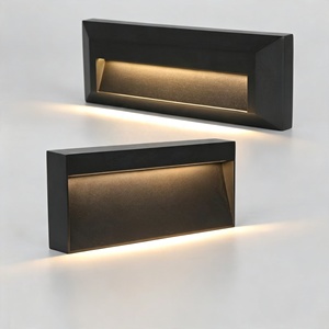 <b>LED</b> <b>corner</b> step <b>light</b> IP65 aluminum embedded staircase wall <b>light</b> indoor and outdoor embedded wall staircase <b>light</b> - Product Image 1