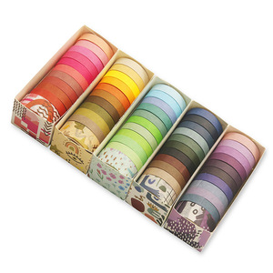 Cinta Washi para Decoración de Diarios, 7.5mm X 3m, Color Sólido, para Manualidades y Scrapbooking - Product Image 4