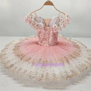 Alta calidad 7 capas niños niñas mujeres adultos Hada muñeca Paquita rendimiento desgaste Rosa rojo champán Ballet tutú disfraces - Product Image 3