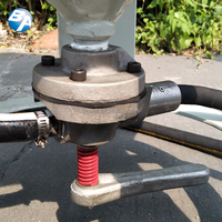 Valve abrasive à poignée de type L pour pot de sablage