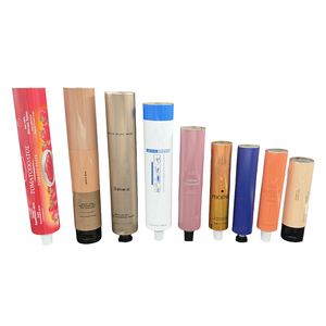 Tube en aluminium écologique pour cosmétiques, emballage métallique vide pour crème ou lotion WBG Skincare - Product Image 1